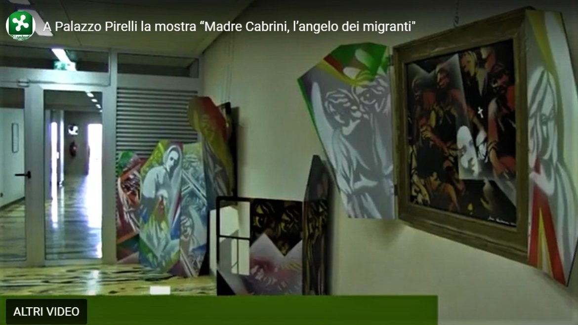 Milano, a Palazzo Pirelli la mostra di Meo Carbone: ‘Madre Cabrini’ l’angelo dei migranti