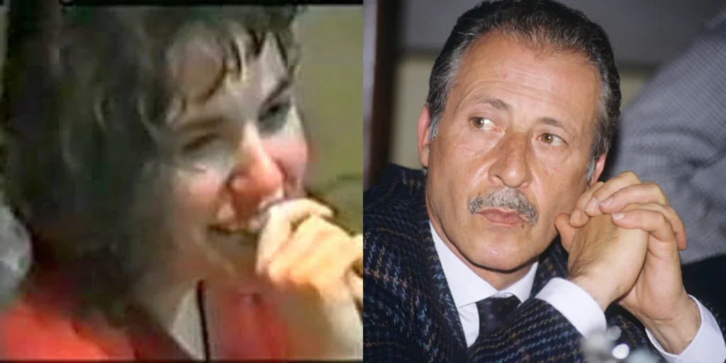 Rita Atrie e Paolo Borsellino 