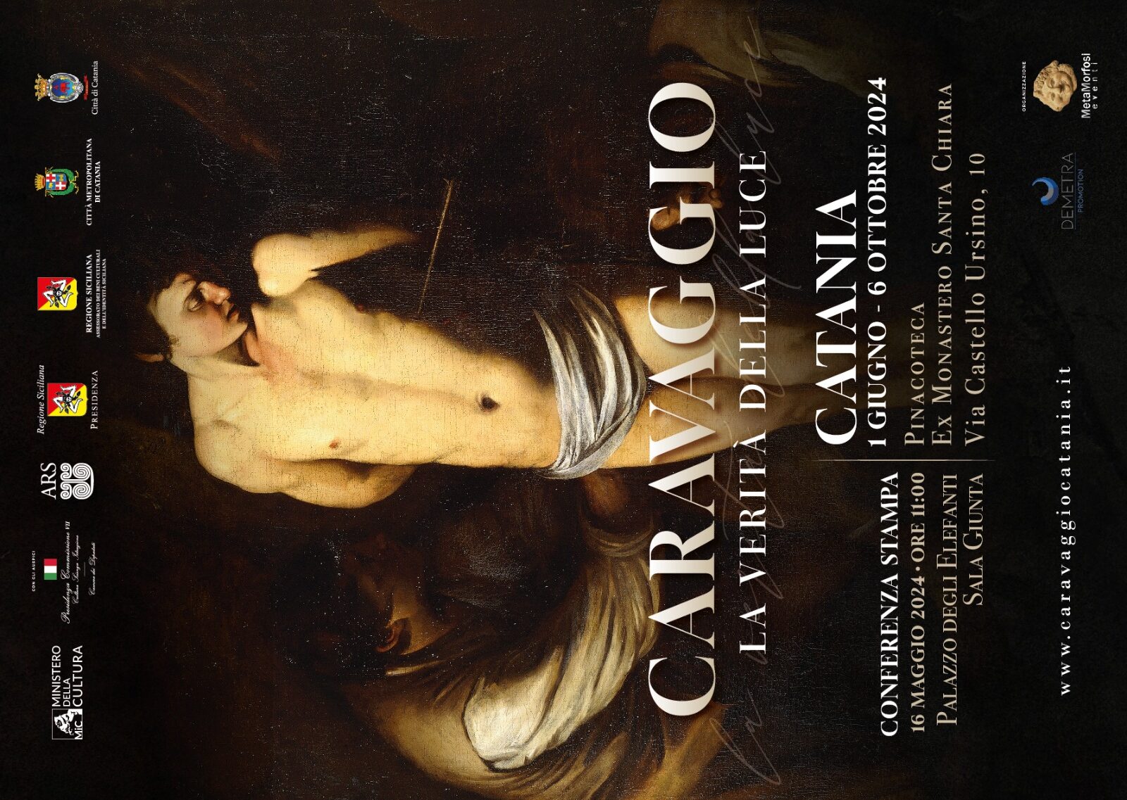 A Catania inaugura Caravaggio: la verità della luce