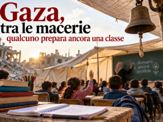 a Gaza si torna a scuola