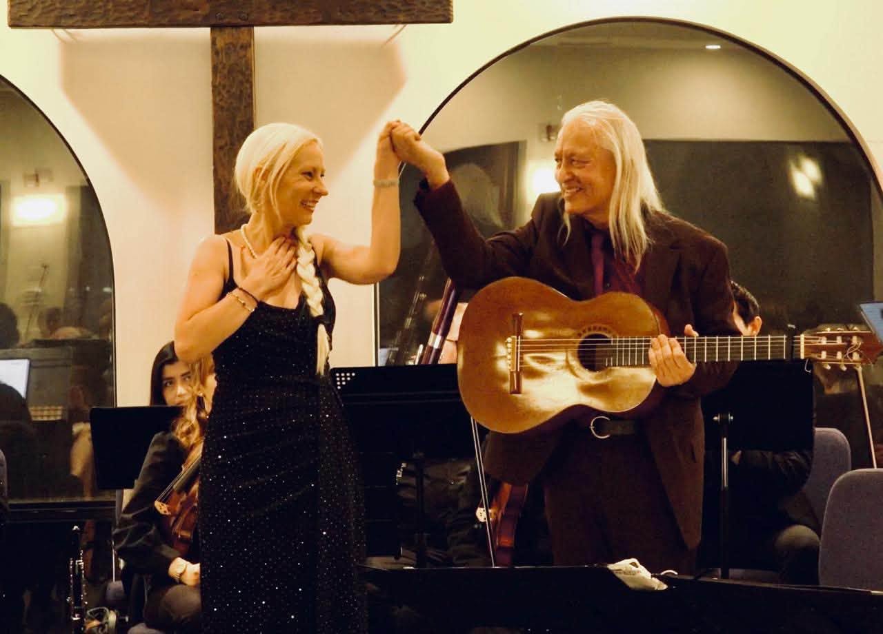 Dominika Zamara e Robert Wetzel, successo in California per il nuovo duo lirico-strumentale